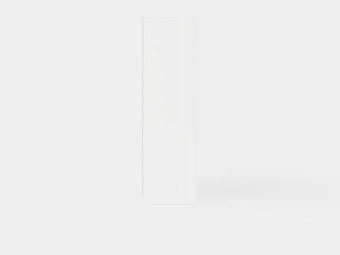 Wardrobe MARSYLIA 255 White Modelo 3D