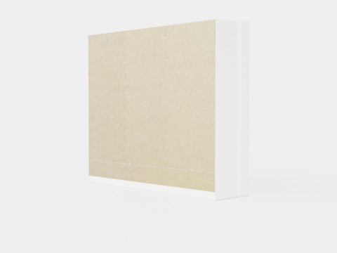 Wardrobe MARSYLIA 255 White Modelo 3D