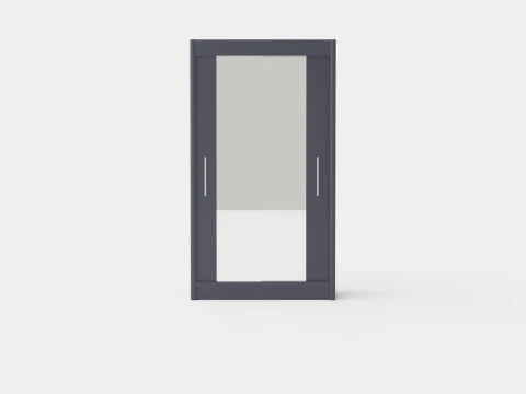 옷장 PARIS 120 그래파이트 3D 모델