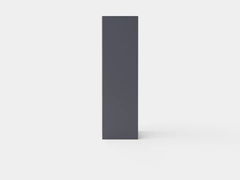 Wardrobe PARIS 120 Graphite 3D Model