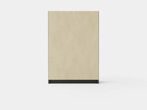 Wardrobe PARIS 150 Black 3D Model