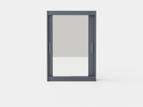 Wardrobe PARIS 150 Graphite 3D Model