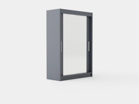 Wardrobe PARIS 150 Graphite 3D Model