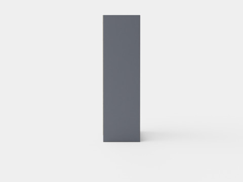 Wardrobe PARIS 150 Graphite 3D 모델