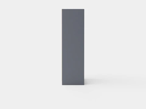 Wardrobe PARIS 150 Graphite 3D Model