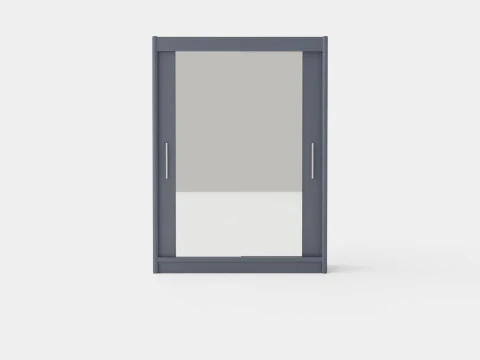 옷장 PARIS 160 그래파이트 3D 모델