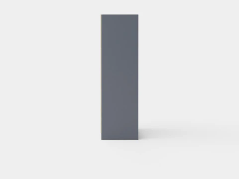 Wardrobe PARIS 160 Graphite 3D Model