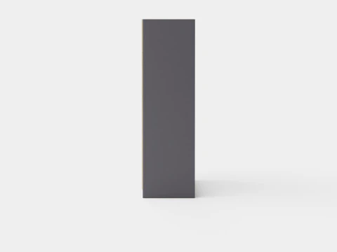 Wardrobe PARIS 180 Graphite 3D Model
