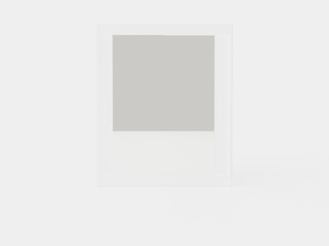 Wardrobe PARIS 180 White 3D Model