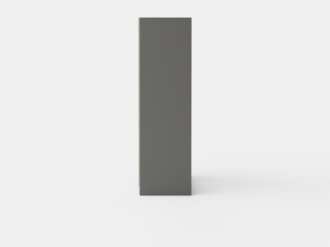 Wardrobe PARIS 203 Graphite 3D Model