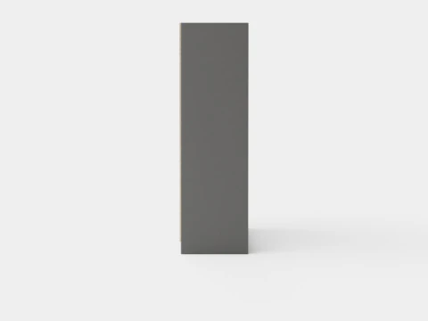 Wardrobe PARIS 203 Graphite 3D Model