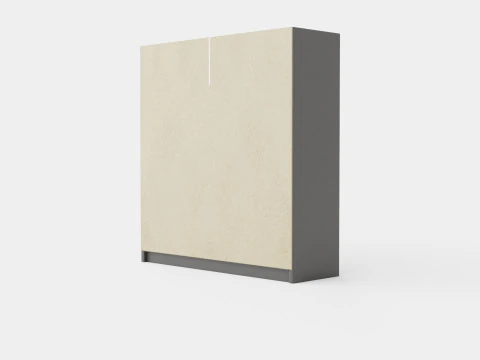 Wardrobe PARIS 203 Graphite 3D Model