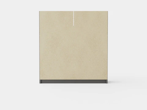 Wardrobe PARIS 203 Graphite 3D Model