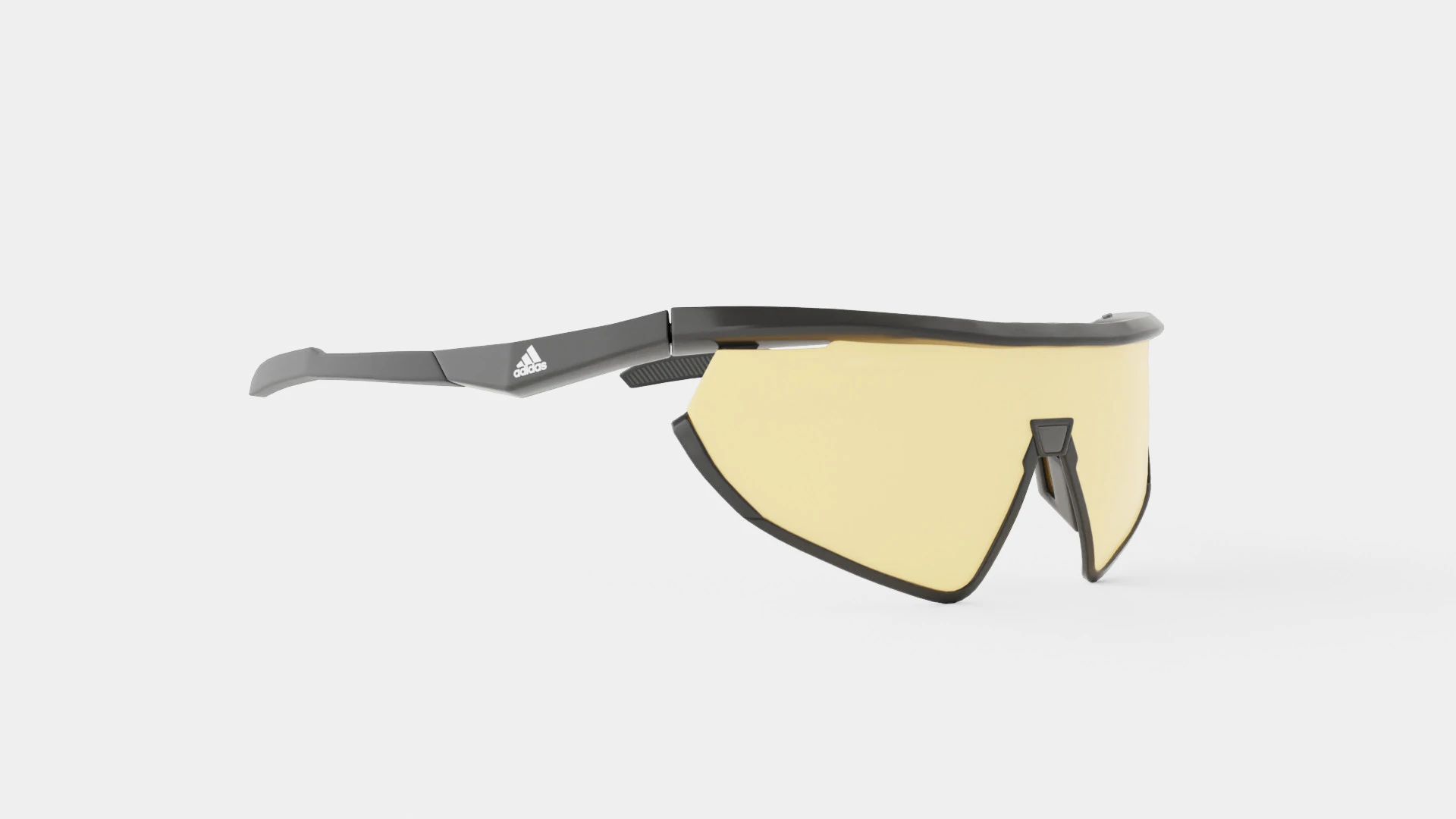 Adidas Sport - Brown SP0001 Sport Glasses 3D Model .c4d .max .obj .3ds .fbx .stl .blend 