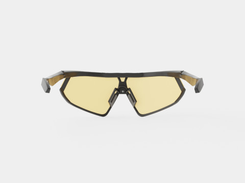 Adidas Sport - Brown SP0001 Sport Glasses 3D Model
