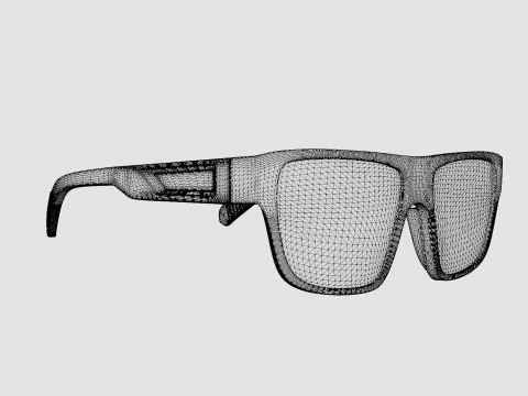 Adidas Sport - Green SP0008 02N Sport Glasses 3D Model