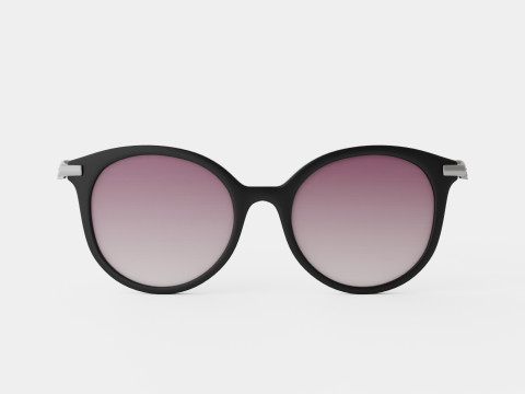Alexander McQueen - AM0135S 001 5419 Sunglasses 3D Model