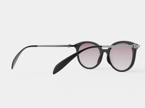 Alexander McQueen - AM0135S 001 5419 Sunglasses 3D Model