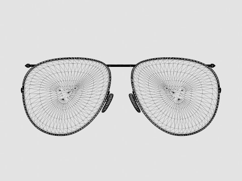 Alexander McQueen - AM0170S 001 Sunglasses Modelo 3D