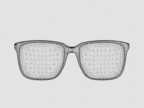 Alexander McQueen - AM0191O 001 Glasses Model 3D