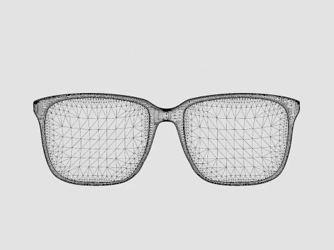 Alexander McQueen - AM0191O 001 Glasses 3D Model