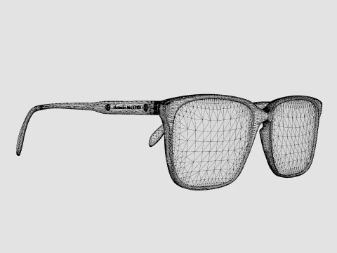Alexander McQueen - AM0191O 001 Glasses 3D Model