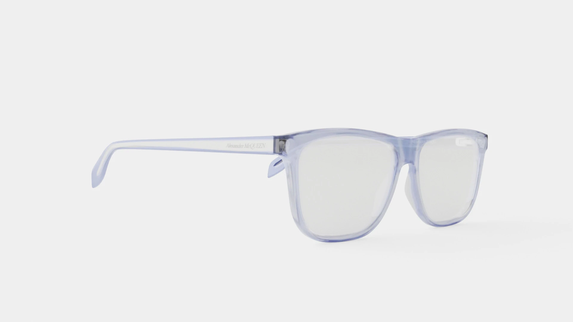 Alexander McQueen - AM0247O 004 Glasses 3D Model .c4d .max .obj .3ds .fbx .stl .blend 