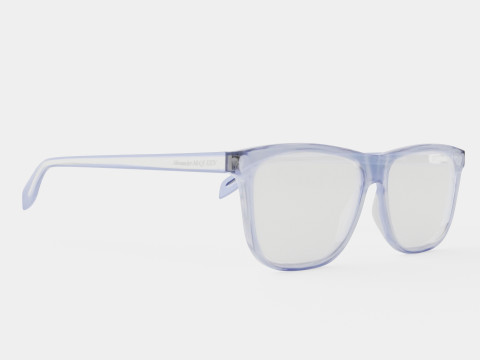 Alexander McQueen - AM0247O 004 Glasses 3Dモデル