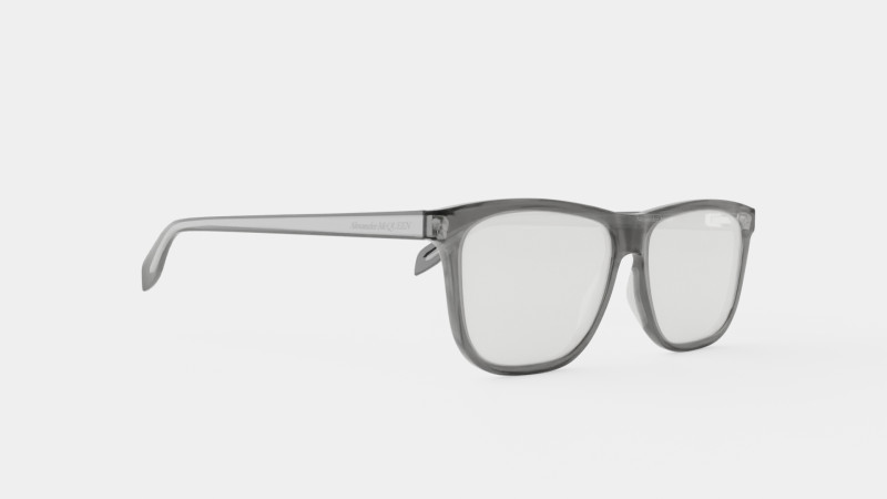 Alexander McQueen - AM0248O 001 Glasses Modèle 3D .c4d .max .obj .3ds .fbx .stl .blend