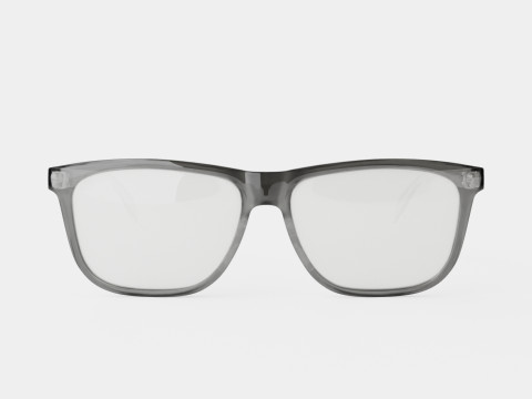 Alexander McQueen - AM0248O 001 Glasses Modèle 3D