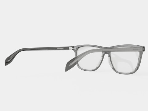 Alexander McQueen - AM0248O 001 Glasses Modèle 3D