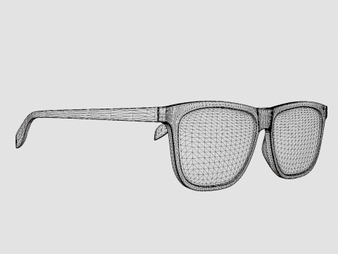 Alexander McQueen - AM0248O 001 Glasses Modèle 3D