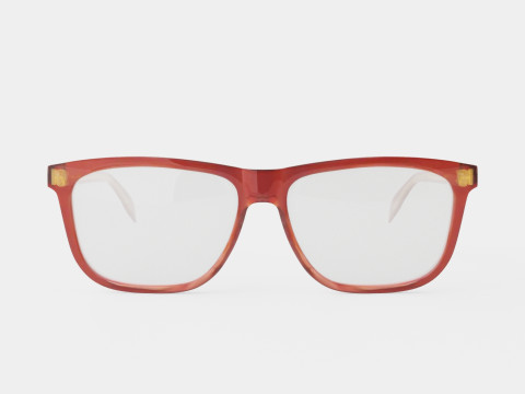 Alexander McQueen - AM0248O 004 Glasses Modelo 3D