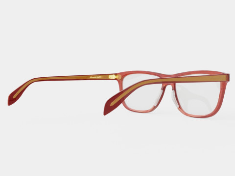 Alexander McQueen - AM0248O 004 Glasses Modelo 3D