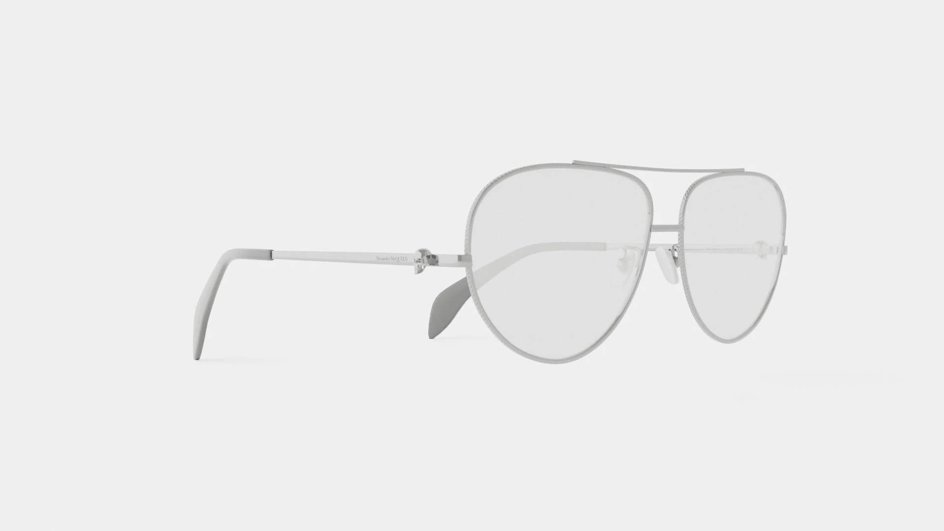 Alexander McQueen - AM0260O 002 Glasses 3D Model .c4d .max .obj .3ds .fbx .stl .blend 