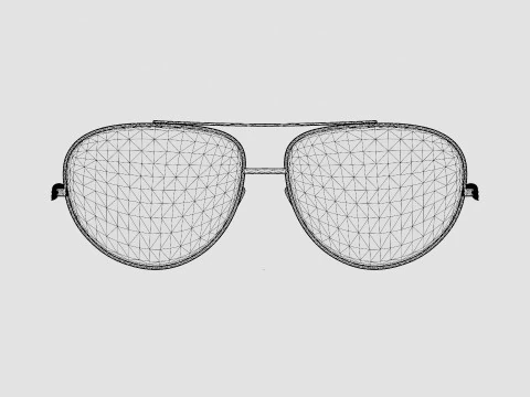 Alexander McQueen - AM0260O 002 Glasses 3D Model