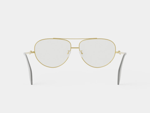 Alexander McQueen - AM0260O 003 Glasses Modèle 3D