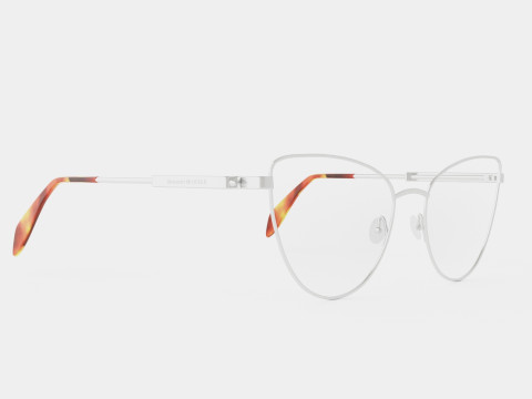 Alexander McQueen - AM0268O 003 Glasses 3Dモデル