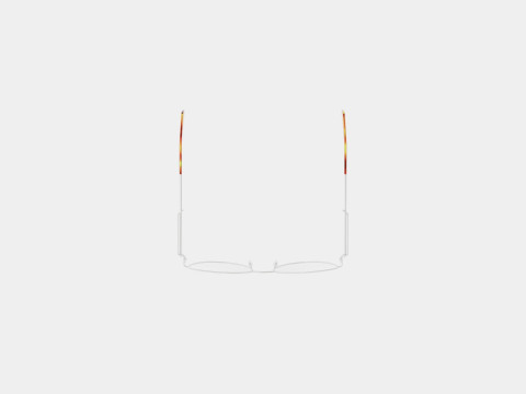 Alexander McQueen - AM0268O 003 Glasses Modèle 3D