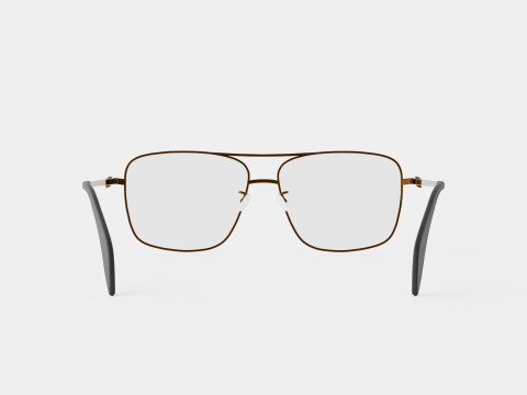 Alexander McQueen - AM0277O 002 5814 Glasses Modèle 3D