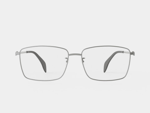 Alexander McQueen - AM0278O 001 Glasses 3Dモデル
