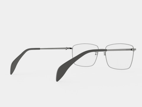 Alexander McQueen - AM0278O 001 Glasses 3Dモデル