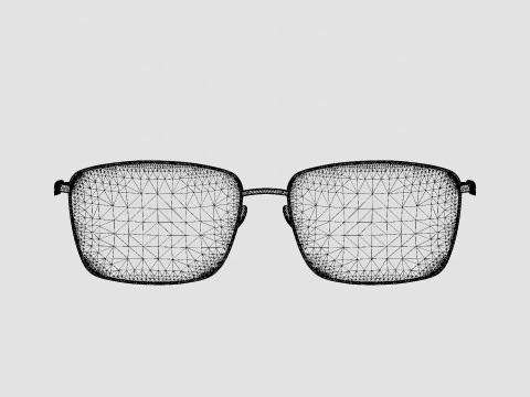 Alexander McQueen - AM0278O 001 Glasses 3D Model