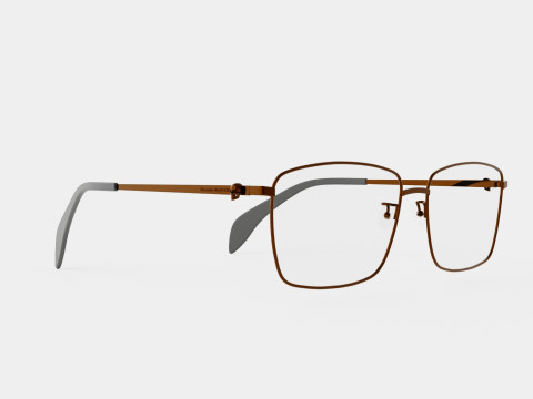 Alexander McQueen - AM0278O 002 Glasses 3Dモデル