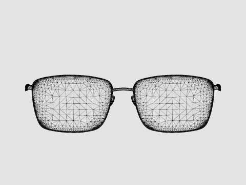 Alexander McQueen - AM0278O 003 Glasses 3D मॉडल