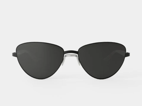 Balenciaga - BB0011S 001 Sunglasses 3D Model