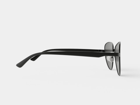 Balenciaga - BB0011S 001 Sunglasses Model 3D