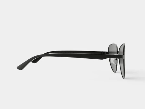 Balenciaga - BB0011S 001 Sunglasses 3D Model