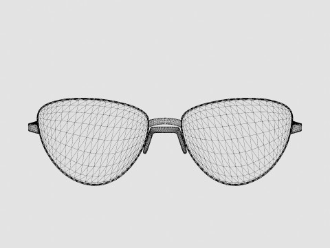 Balenciaga - BB0011S 001 Sunglasses Model 3D