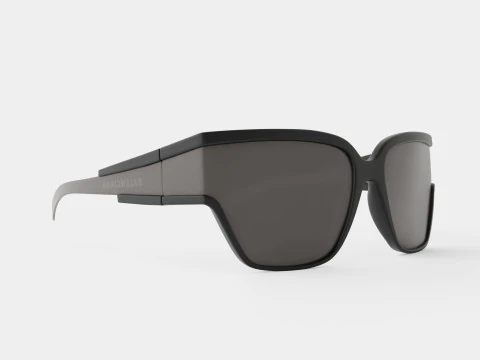 Balenciaga - BB0039S 001 太阳镜 3D 模型